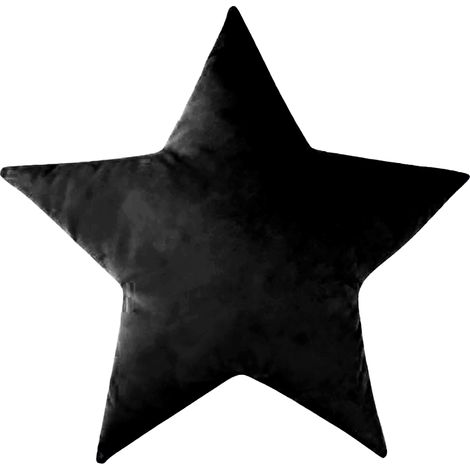Cojín VELVET STAR VE2219  negro (1/2)