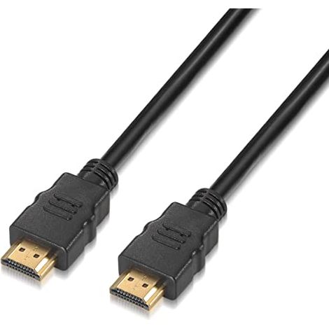 4k premium 1m hdmi(a) to hdmi(a) cable aisens noir