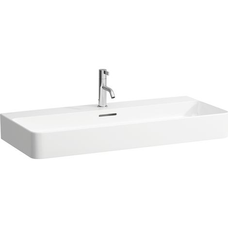 Lavabo LAUFEN VAL, bajo encimera, 3 agujeros para grifería, sin