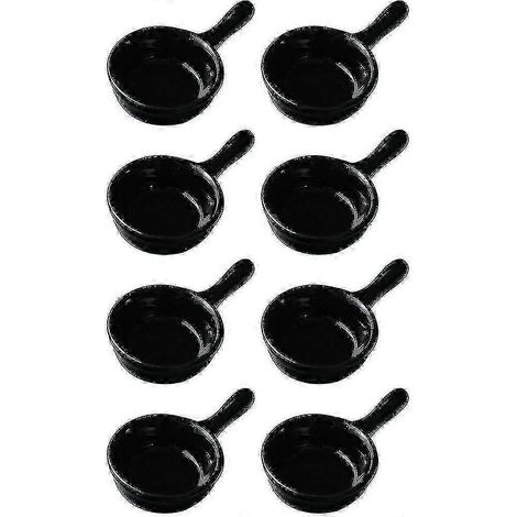 Mini-Keramik-Saucenschälchen, 8-teiliges Set, vielseitig verwendbar und stapelbar (1/5)