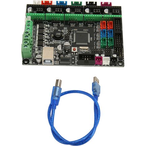 Carte mère MKS GEN V1.0 12V à 24V pour imprimante 3D, compatible Ramps1.4, Marlin, A4988, DRV8825 (1/5)