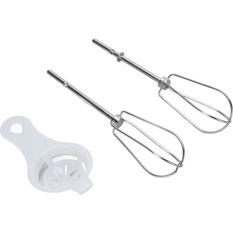 Pièces de rechange inox pour batteur électrique portable, fouets et séparateur à œufs (1/5)
