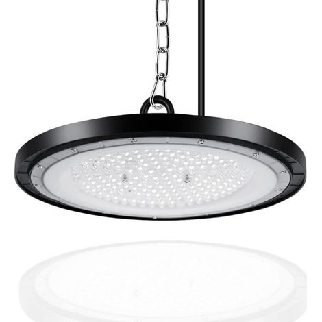 Projecteur LED industriel - Éclairage puissant 10000LM Design ultra fin et IP65 - Atelier et garage - 100W 6500K (1/5)