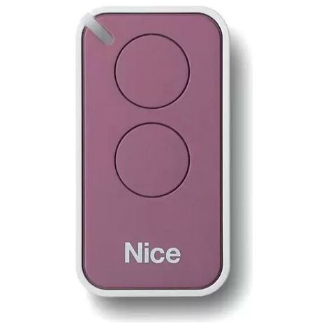 Émetteur de télécommande 2 canaux INTI2L – Fréquence 433,92 MHz – Portée extérieure de 150 m – Alimentation par pile CR2032 – Compatible avec NICE FLOR-S1/S2/S4 (1/3)