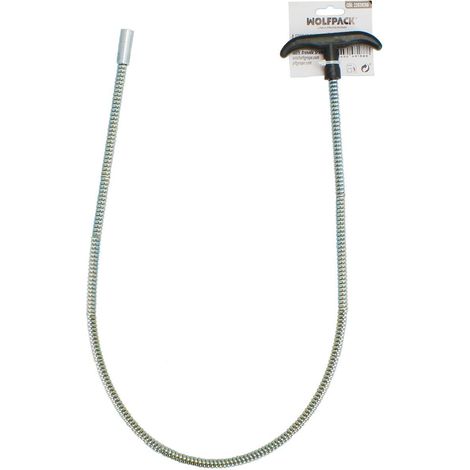 mango flexible reforzado para cepillos m12 longitud 1metro mango t (1/4)