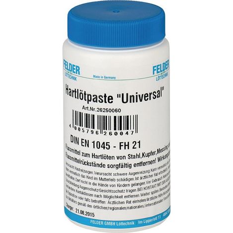 Pasta de soldar Univ.800-1100GradC 500g botella FELDER