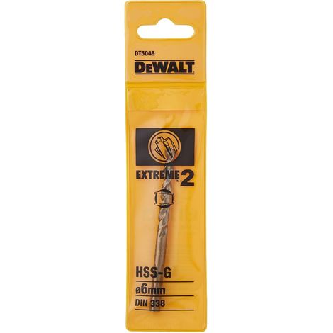 DEWALT Extreme 2 Metal Drill Bit 6.0mm