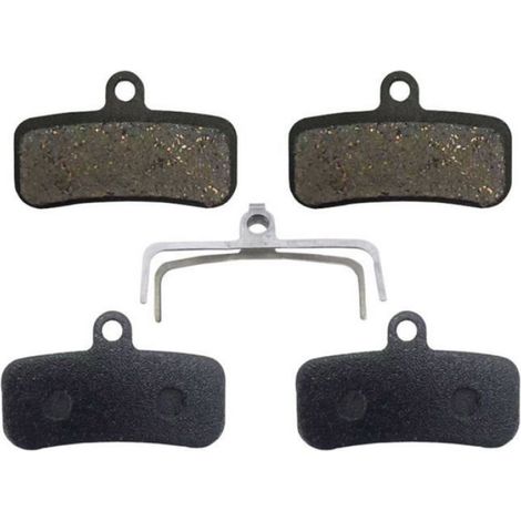 Plaquette frein 4 pistons semi-métallique - 1, Hydraulique Convient pour Zoom HB-876 accessoire vélo - Noir Aucuneary (1/5)