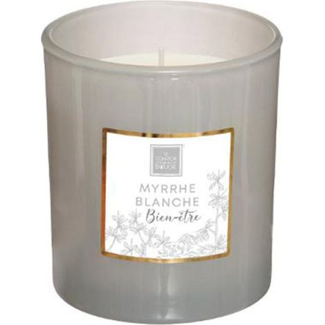 Bougie Parfumée "Mael" 190g Myrrhe Blanche