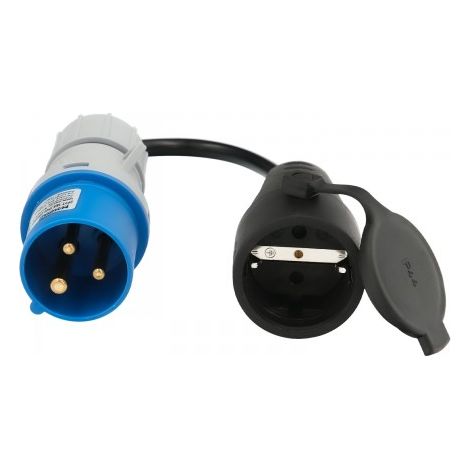 Adaptateur de base CEE à base Schuko 16A/230V (1/2)