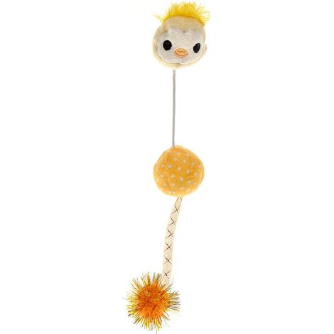 Stuzzigatto in peluche e Catnip per gatti - azzurro (1/5)