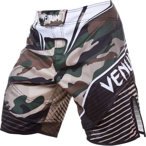 Pantalones cortos de MMA Venum Camo Hero Verde/Marrón Talla L