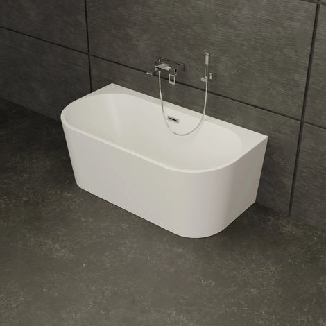 Vasca freestanding - Naos 150 blanche -  Bianco - 150 x69 x58 cm, by SPALINA