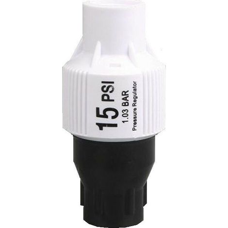 Réducteur de pression d'eau pour irrigation goutte à goutte – Limite pression 1,03 bar – Filetage 3/4' – Longue durée de vie résistante aux UV (1/5)