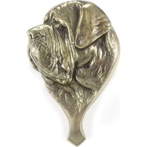 Mastín inglés, aldaba con forma de cabeza de perro, aldaba de latón, decoración retro para puerta de Art-Dog (1/5)
