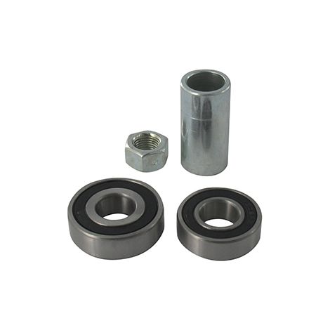 Reparaturset für Murray für Lager 650-0759, enthält 2 Lager + 1 Abstandshalter + 1 Achsmutter für Modell ab