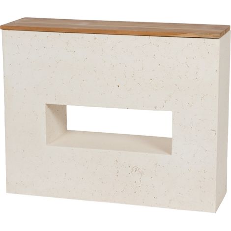 Amadeus - Console Raphaël 100 cm en fibrociment (1/3)