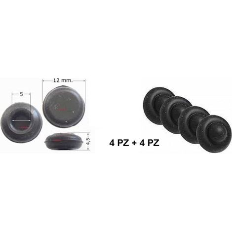 WHIRLPOOL IGNIS 8 GOMMINI GRIGLIE PIANI COTTURA PARACOLPI ANTIGRAFFIO P 0007 (1/5)