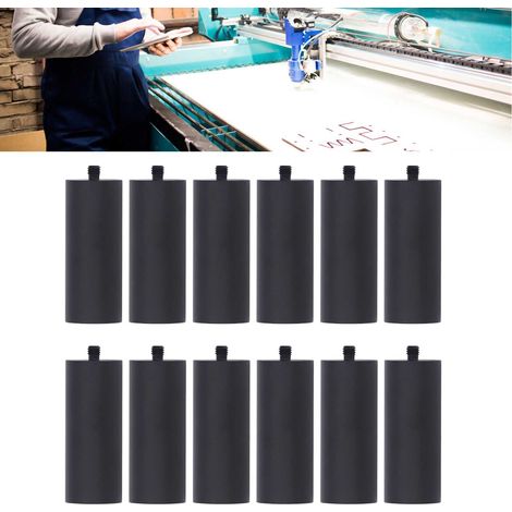 Kit de rallonge métallique 50 mm x 20 mm pour machines de gravure laser / à utiliser uniquement avec les machines à rouleaux rotatifs pour la gravure laser sur arbre. (1/5)