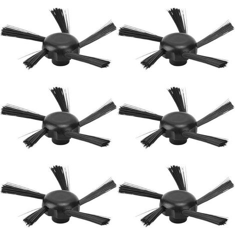 6 pcs Aspirateur Latéral Brosse de Nettoyage Robot Pièce de Rechange Adapté pour Neato Botvac D Série D7 D5 D3 D80 Machine de Bala (1/4)
