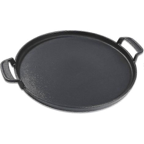 Accessoire de cuisson rond en fonte de 30 cm compatible avec le barbecue Weber One-Touch (1/5)