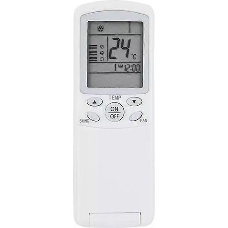 Nouvelle télécommande YL-H03 pour climatiseurs Haier YL-H07, YR-H08, YR-H10 et YL-H17 (1/5)