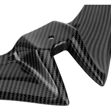 Aileron avant aérodynamique style fibre de carbone pour Yamaha R15 V3 (2017-2020) - Cache-moyeux (1/5)