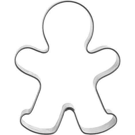 Emporte-pièce homme en acier 6,5 cm