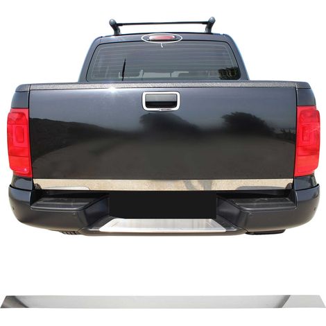 Garniture de Hayon Coffre pour VW Amarok 2010-2021 acier inox (1/5)