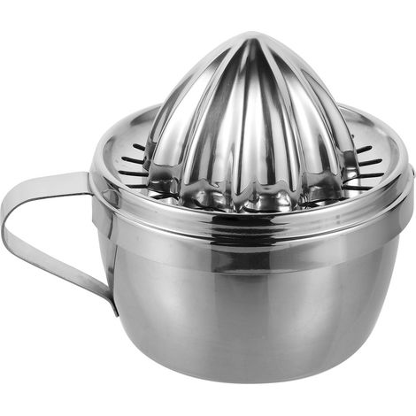 Presse-Agrumes Manuel en Acier Inoxydable Presse-Citron Portable pour Oranges et Agrumes Extracteur de Jus Multifonction Pratique Cuisine et Fruits Frais (1/5)