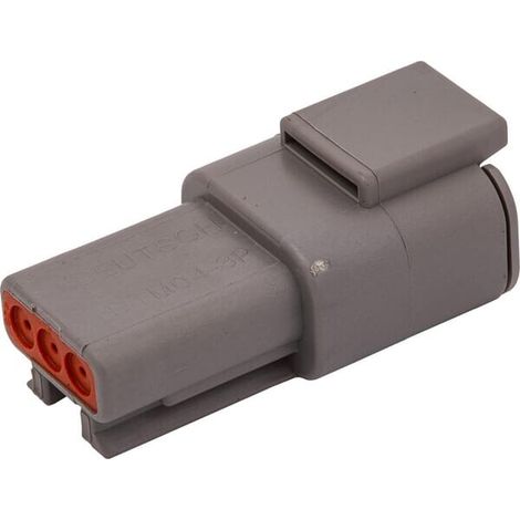 Caja para enchufe 3 polos'macho DTM DTM DEUTSCH POSITIONS DSDTM043P (1/4)