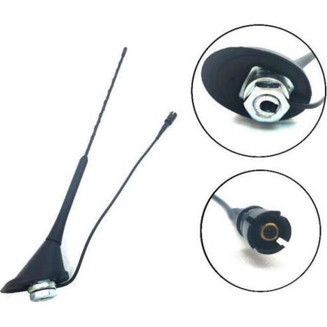 41 cm AM/FM-Dachantenne zur Montage auf dem Dach für Volkswagen (VW) Golf 4/5, Jetta, Bora, Passat B5/B5.5, Lupo, Polo