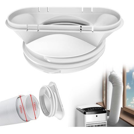 Interface Conduit Échappement – Adaptateur Tuyau pour Climatiseur Portable (1/5)