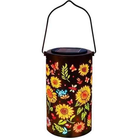 Lampes solaires de jardin  Éclairage LED résistant aux intempéries - Lampes solaires de jardin - pour terrasse, balcon (1/4)