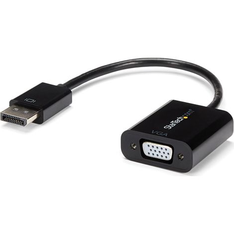 Startechcom DP2VGA3 adattatore DisplayPort a VGA nero (1/4)
