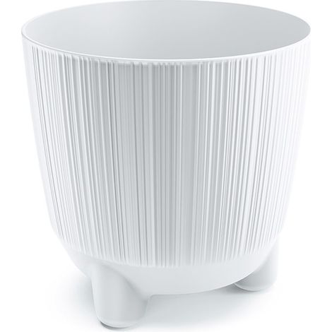Vaso da fiori Ryfo N DRF200N bianco Prosperplast