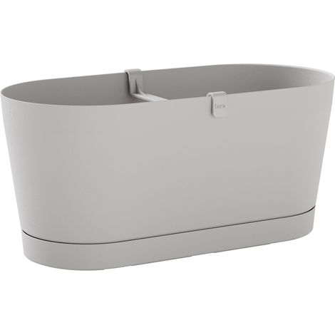 Fioriera da balcone VEGA 40X19 H18 - CLOUD - TERA