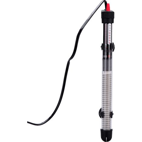 Résistance chauffante submersible pour aquarium en verre, réglage de la température, 50 W/300 W