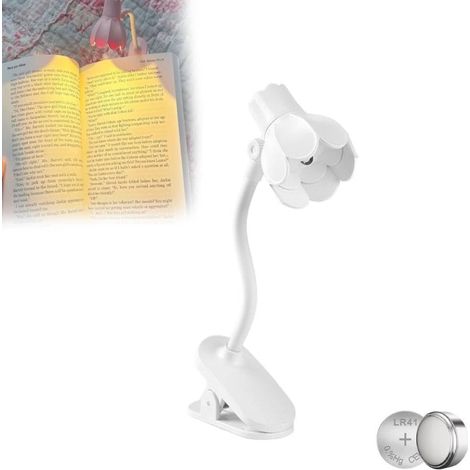 Lampe de Lecture en Forme Fleur Pastel Mignonne,Lampe portable (1/5)