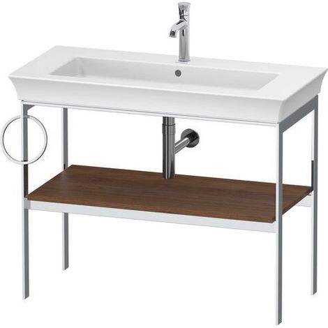 DURAVIT WT4544L7777 Console métallique fixation au sol White Tulip (1/2)