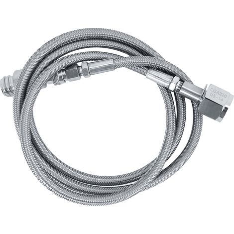Connecteur adaptateur externe pour eau gazeuse 1,5m 60in, kit raccord TR21-4 CGA320, accessoires soda (1/5)