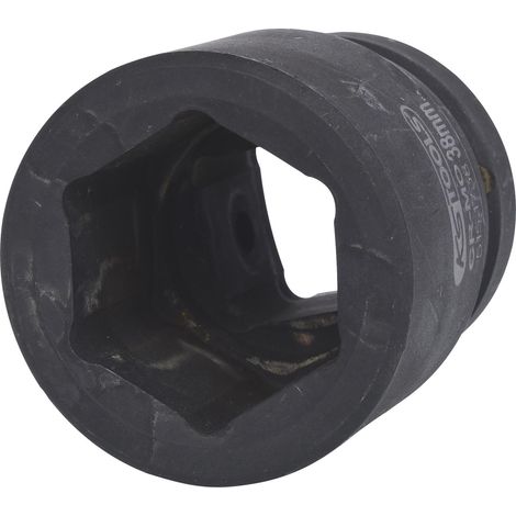 1" Bussola esagonale p.avvitatori ad impulsi,corta,38mm (1/4)