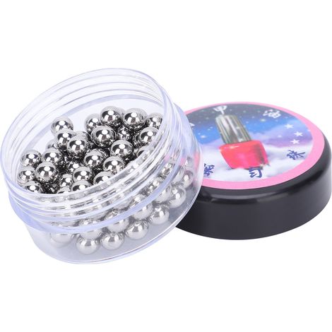 Billes en acier inoxydable 304 pour vernis à ongles, accessoires agitateurs 7/32 (1/5)