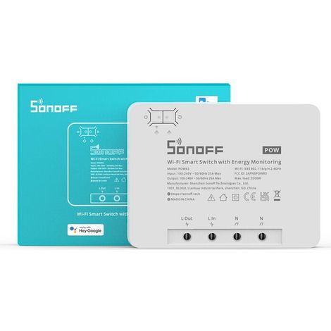 interrupteur intelligent: Mesure de la consommation d'énergie,protection contre les surcharges, économies d'énergie (1/5)