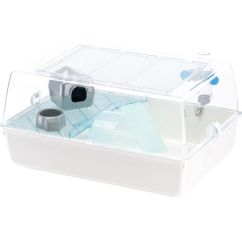 Cage pour hamster 55 39 27 cm - Mini Duna Blanche - FERPLAST