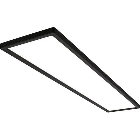 [GEBRAUCHT] B-Ware Briloner Deckenlampe Deckenleuchte Led Backlight Schwarz Panel Büro 98 Cm 4000 K