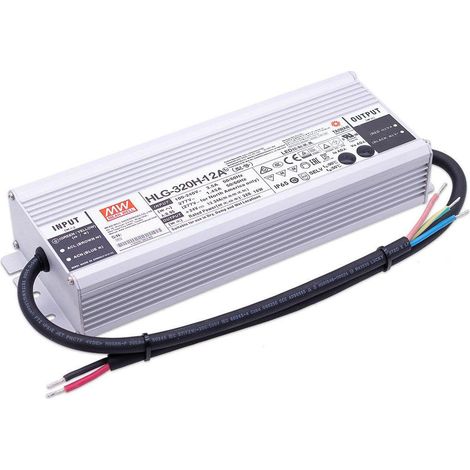 Mean Well HLG-320H-12A LED Netzteil 264W 12V 22A IP65 Schaltnetzteil CV (1/4)