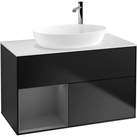 Villeroy & Boch G891GKPD Armoire sous lavabo Finion G89 (1/2)