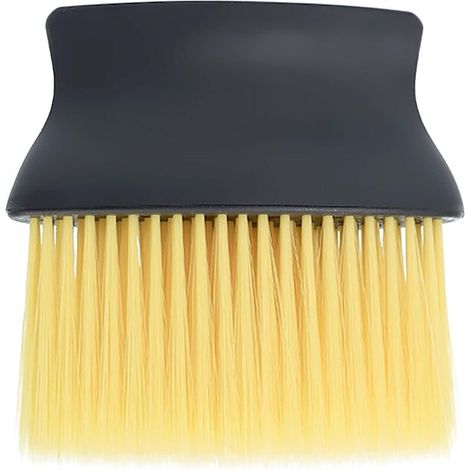 Brosse à poussière intérieure pour voiture, brosse à poils souples pour dépoussiérer le tableau de bord, l'extérieur et les puits de lumière, jaune (1/4)