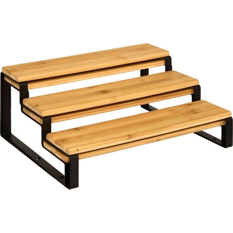 Portaspezie allungabile ordera l32cm in legno nero - 5five